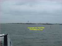 leaving Ocracoke Island in the distance