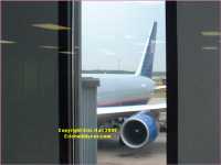 Washington Dulles Airport my plane home