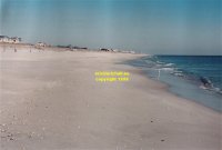 Long Beach Island New Jersey - beach between Ship Bottom and Surf City copyright free photo royalty free photo
