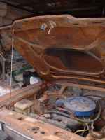 Ford Cortina 2000E Mark III estate under the bonnet